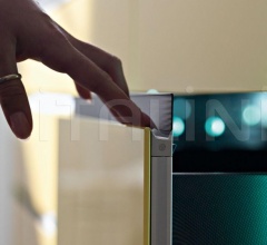 Кухня Artematica Vitrum Terra Yellow Кухня Artematica Vitrum Terra Yellow фабрика Valcucine