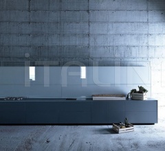 Кухня Artematica Vitrum Grigio Cemento Кухня Artematica Vitrum Grigio Cemento фабрика Valcucine