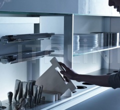 Кухня Artematica Vitrum Grigio Cemento Кухня Artematica Vitrum Grigio Cemento фабрика Valcucine