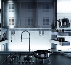 Кухня Artematica Vitrum Grigio Cemento Кухня Artematica Vitrum Grigio Cemento фабрика Valcucine