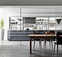 Кухня Artematica Vitrum Blu Кухня Artematica Vitrum Blu фабрика Valcucine