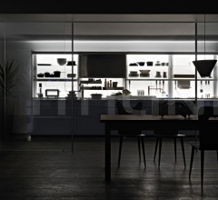 Кухня Artematica Vitrum Blu Кухня Artematica Vitrum Blu фабрика Valcucine