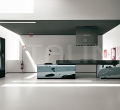 Кухня Artematica Vitrum Arte Natura bianco e nera Кухня Artematica Vitrum Arte Natura bianco e nera фабрика Valcucine