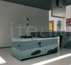 Кухня Artematica Vitrum Arte Natura bianco e nera Кухня Artematica Vitrum Arte Natura bianco e nera фабрика Valcucine