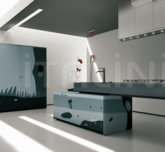 Кухня Artematica Vitrum Arte Natura bianco e nera Кухня Artematica Vitrum Arte Natura bianco e nera фабрика Valcucine