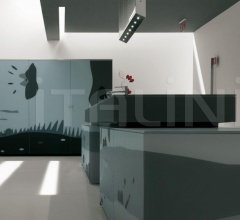 Кухня Artematica Vitrum Arte Natura bianco e nera Кухня Artematica Vitrum Arte Natura bianco e nera фабрика Valcucine