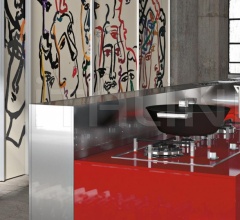 Кухня Artematica Vitrum Arte Sandro Chia Кухня Artematica Vitrum Arte Sandro Chia фабрика Valcucine
