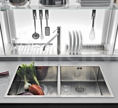 Кухня Artematica VItrum Grey Cement Кухня Artematica VItrum Grey Cement фабрика Valcucine