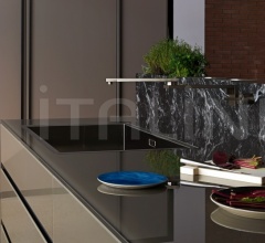 Итальянские Кухни с барной стойкой - Кухня Artematica Vitrum Gloss glass Earthy brown Итальянские Кухни с барной стойкой - Кухня Artematica Vitrum Gloss glass Earthy brown фабрика Valcucine