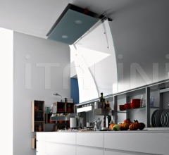 Итальянские Кухни с барной стойкой - Кухня Artematica Uniline Ice White Итальянские Кухни с барной стойкой - Кухня Artematica Uniline Ice White фабрика Valcucine
