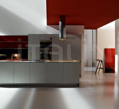 Итальянские Кухни с барной стойкой - Кухня Artematica Multiline Ruled Aluminium Итальянские Кухни с барной стойкой - Кухня Artematica Multiline Ruled Aluminium фабрика Valcucine