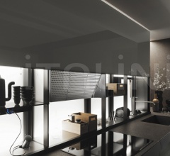 Итальянские Кухни с барной стойкой - Кухня Genius Loci Ocean Green Итальянские Кухни с барной стойкой - Кухня Genius Loci Ocean Green фабрика Valcucine