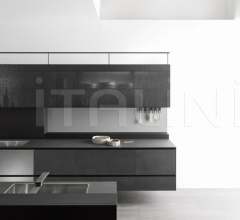 Итальянские Кухни с барной стойкой - Кухня Riciclantica Structured Lead aluminium Итальянские Кухни с барной стойкой - Кухня Riciclantica Structured Lead aluminium фабрика Valcucine