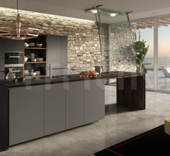 Итальянские Кухни с барной стойкой - Кухня Forma Mentis Lacquered Door Итальянские Кухни с барной стойкой - Кухня Forma Mentis Lacquered Door фабрика Valcucine