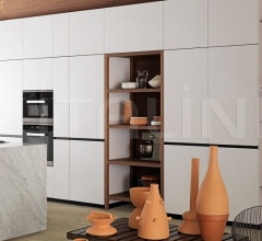 Итальянские Кухни с барной стойкой - Кухня Forma Mentis Laccato Opaco Bianco Ghiaccio Итальянские Кухни с барной стойкой - Кухня Forma Mentis Laccato Opaco Bianco Ghiaccio фабрика Valcucine