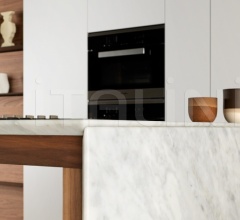 Итальянские Кухни с барной стойкой - Кухня Forma Mentis Laccato Opaco Bianco Ghiaccio Итальянские Кухни с барной стойкой - Кухня Forma Mentis Laccato Opaco Bianco Ghiaccio фабрика Valcucine
