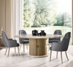 Стул с подлокотниками RC 120 фабрика Barnini Oseo