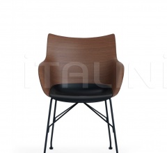Стул с подлокотниками Q/WOOD Стул с подлокотниками Q/WOOD фабрика Kartell