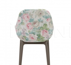 Стул с подлокотниками CLAP Flowers фабрика Kartell