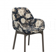 Стул с подлокотниками CLAP Flowers фабрика Kartell