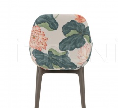 Стул с подлокотниками CLAP Flowers фабрика Kartell
