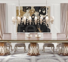 Итальянские Столы обеденные - Стол обеденный LGD-14-3B фабрика Jumbo Collection