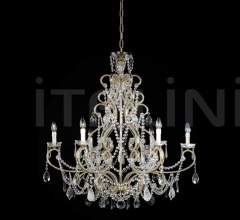 Люстра Crystal B4-54/6RC+S+B Люстра Crystal B4-54/6RC+S+B фабрика Badari Lighting