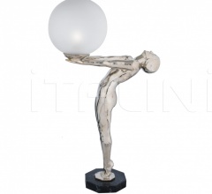 Настольный светильник Liberty A1-LY-BR-GL Настольный светильник Liberty A1-LY-BR-GL фабрика Badari Lighting