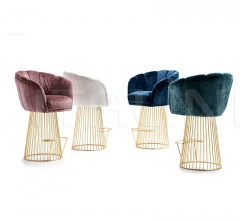 Барный стул Flower Stool ST-FL-IR-VL Барный стул Flower Stool ST-FL-IR-VL фабрика Badari Lighting