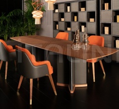 Стул с подлокотником Gemma Base фабрика Mascheroni