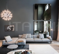 Итальянские Предметы интерьера - Настенное зеркало BIRK Итальянские Предметы интерьера - Настенное зеркало BIRK фабрика Meridiani