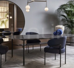 Итальянские Предметы интерьера - Настенное зеркало BIRK Итальянские Предметы интерьера - Настенное зеркало BIRK фабрика Meridiani