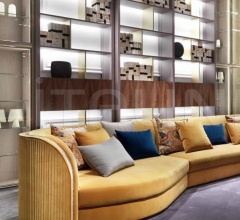 Модульный диван PENELOPE S1044+S1052+S1047 фабрика Elledue