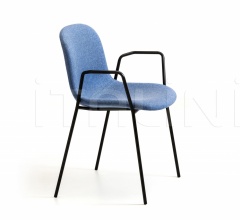 Стул с подлокотниками MANI FABRIC AR-4L Стул с подлокотниками MANI FABRIC AR-4L фабрика Arrmet