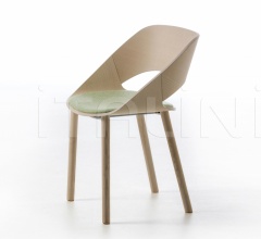 Стул KABIRA WOOD 4WL Стул KABIRA WOOD 4WL фабрика Arrmet