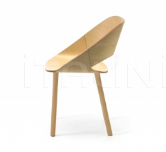 Стул KABIRA WOOD 4WL Стул KABIRA WOOD 4WL фабрика Arrmet