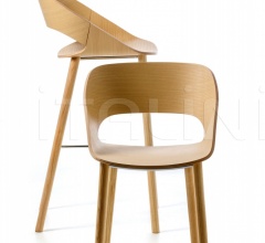 Стул KABIRA WOOD 4WL Стул KABIRA WOOD 4WL фабрика Arrmet