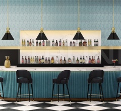 Итальянские Рестораны/Бары - Барный стул COLLINS фабрика Essential Home