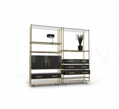 Итальянские Стеллажи - Книжный стеллаж MULLIGAN фабрика Essential Home