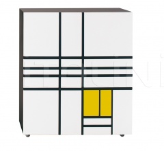 Итальянские Буфеты - Буфет-шкаф Homage To Mondrian Итальянские Буфеты - Буфет-шкаф Homage To Mondrian фабрика Cappellini