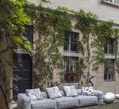 Модульный диван Aspettami Outdoor фабрика Erba Italia