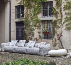 Модульный диван Aspettami Outdoor фабрика Erba Italia