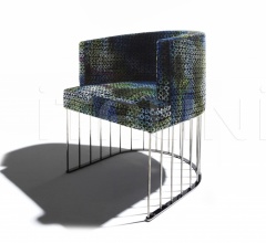 Стул с подлокотниками Candy фабрика Erba Italia