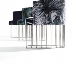 Стул с подлокотниками Candy фабрика Erba Italia