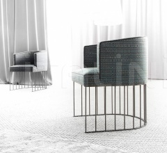 Стул с подлокотниками Candy фабрика Erba Italia