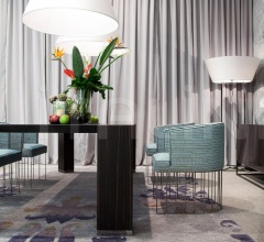 Стул с подлокотниками Candy фабрика Erba Italia