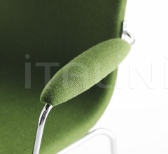 Стул с подлокотниками Asia PU/4L фабрика Crassevig