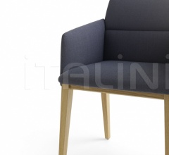 Стул с подлокотниками Aura P/4W фабрика Crassevig