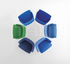 Стул с подлокотниками Axel 80P/4W фабрика Crassevig