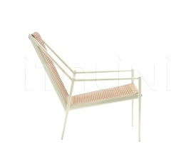 Итальянские Уличная мебель - Кресло Acciaio Lounge фабрика Cappellini